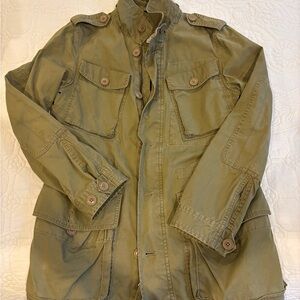 Funnel Neck Army Field Jacket